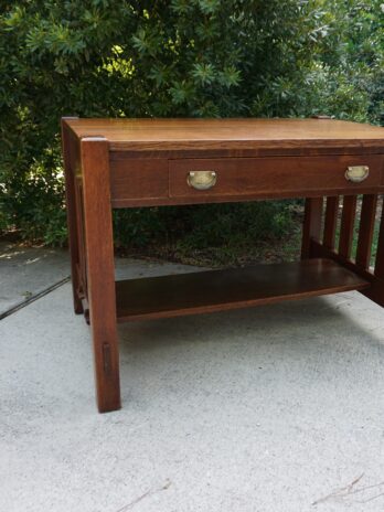 Antiques ~ Mission Oak Furniture ~ Antique Desk ~ J.M. Young ~ Arts and Crafts