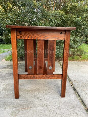 Antique Oak Desk Arts & Crafts Mission Oak Furniture