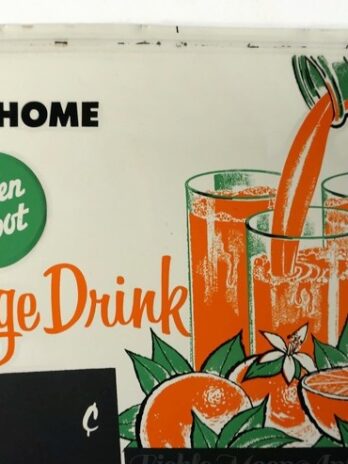 Vintage Signs Green Spot Soda Original Menu Chalkboard Sign Collectible
